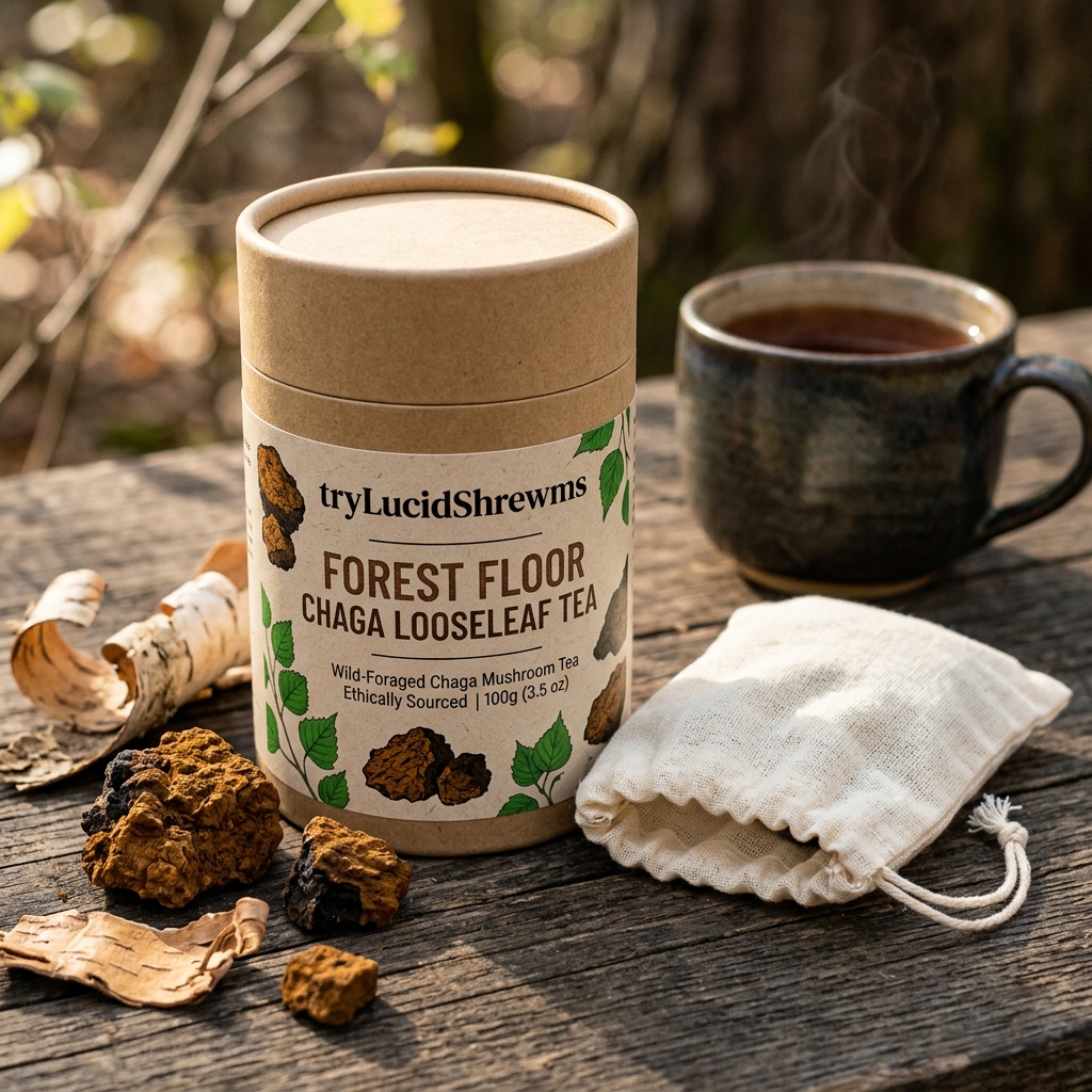 Forest Floor Chaga Looseleaf Tea - Image 4
